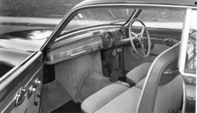 Ferrari 212 Inter L Berlina (1951) - Interieur eines rechtsgelenkten Exemplars