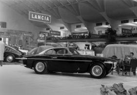 Ferrari 212 Vignale (1953) - zu sehen am Autosalon von Turin im Jahr 1953
