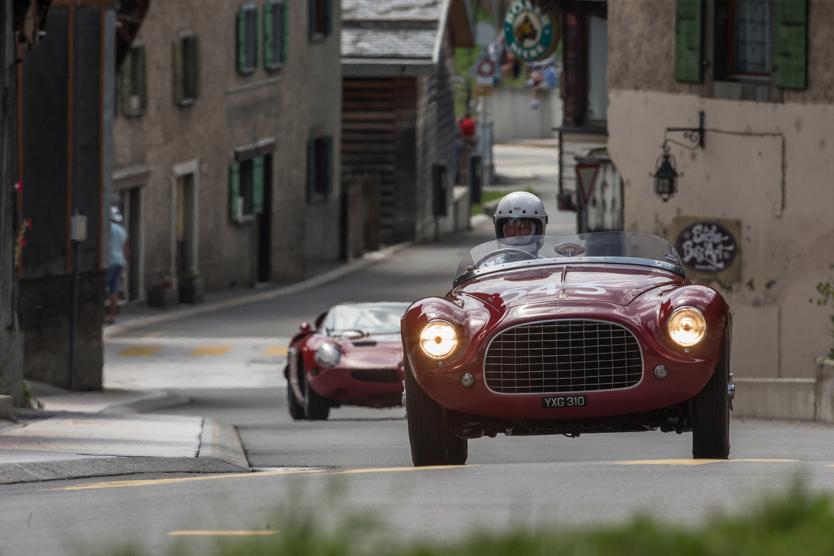 Ferrari 212E (1952) - Ollon-Villars hill climb 2017