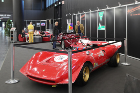 Ferrari 212E Montagna (1969) - auf dem Stand des Gaisbergrennens - Classic Expo Salzburg 2019