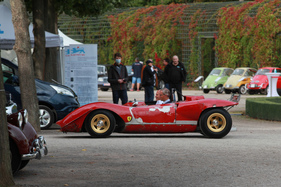 Ferrari 212E Montagna (1969) - die Karosserie zeigt noch Spuren des Berg-Europameisters Peter Schetty - Classic-Gala Schwetzingen 2020