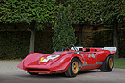 Ferrari 212E Montagna (1969) - ursprünglich war ein V12-Motor mit 1980 cm3 und 280 PS installiert - Classic-Gala Schwetzingen 2020