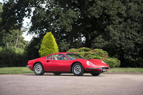 Ferrari 246 GT Berlinetta-Pininfarina-Scaglietti (1971) - as lot 293 at the Bonhams Goodwood Revival Auction 2018