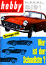 Ferrari 250 GT (1959)- auf dem Titelbild der Zeitschrift 'hobby'