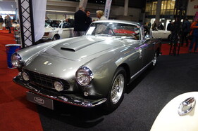 Ferrari 250 GT Boano (1957) – in dezentem Grau für 1,3 Millionen Euro – Interclassics Classic Car Show Brüssel 2023 (1957)