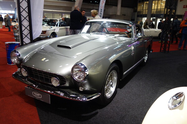 Ferrari 250 GT Boano (1957) – in dezentem Grau für 1,3 Millionen Euro – Interclassics Classic Car Show Brüssel 2023