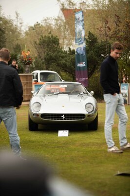 Ferrari 250 GT Coupé Drogo (1960) – Die 1966 gebaute Karosserie besitzt eine wesentlich geringere Stirnfläche als die alte von Pininfarina – Concours d'Elégance Zoute 2025