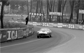 Ferrari 250 GT LWB California Spider Competizione (1959) - durch die S-Kurve - Le Mans 1959