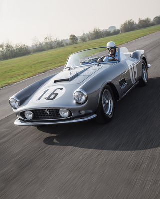 Ferrari 250 GT LWB California Spider Competizione (1959) - wie auf der Hunaudières-Geraden von Le Mans