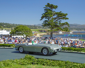 Ferrari 250 GT Pinin Farina Cabriolet Series I (1958) - 2. Rang in der Klasse M-2 beim Pebble Beach Concours d'Elegance 2024