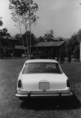 Ferrari 250 GT Pininfarina (1958) - Heckansicht bei der Vorstellung im Juni 1958