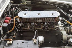 Ferrari 250 GT Pininfarina (1958) - drei Weber-Vergaser sorgen für die Gemischaufbereitung