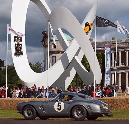Image: Ferrari 250 GT SWB/C (1961) - Lukas Hüni in the Ferrari classic