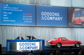 Ferrari 250 GT Tour de France (1958) - verkauft als Lot 028 an der Gooding & Co Versteigerung von Scottsdale am 18./19. Januar 2019 Ferrari 250 GT Tour de France (1958) - verkauft als Lot 028 an der Gooding & Co Versteigerung von Scottsdale am 18./19. Januar 2019