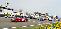 Image: Ferrari 250 GT in the lead at the Tony Gaze Trophy - 72nd Goodwood Member Meeting 2014