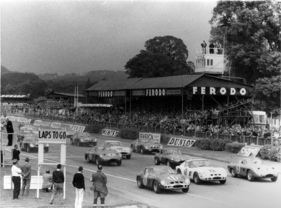 Ferrari 250 GTO (1963) - Start des Rennens um die Tourist Trophy am 24. August 1963 in Goodwood