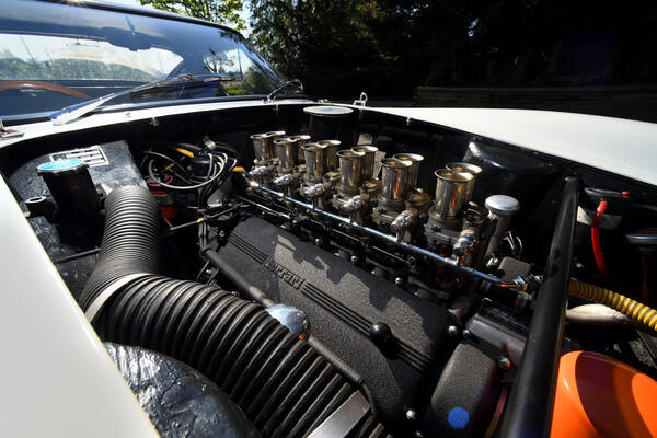 Ferrari 250 GTO "Bianco Speciale" (1962) bei Mecum Auctions – Motorraum