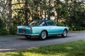 Ferrari 250 Gran Turismo Ellena (1958) - das hintere Kennzeichen ist im Gegensatz zur Boano-Variante unterhalb des Kofferraumdeckels angebracht