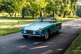 Ferrari 250 Gran Turismo Ellena (1958) - die grossen Räder erlaubten das Anbringen grosser Trommelbremsen