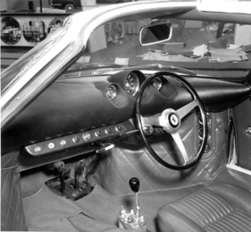 Ferrari 250 LM (1965) - mit gepolstertem Armaturenbrett - Genfer Automobilsalon 1965