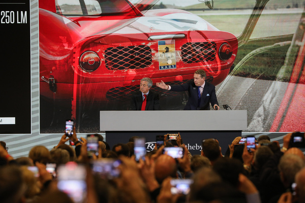 Ferrari 250 LM: Der Telefonbieter erhält den Zuschlag – RM Sotheby's-Auktion Paris 2025