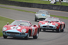Ferrari 250 LM vor Ferrari 250 GTO/64 - RAC TT Celebration - Goodwood Revival 2015