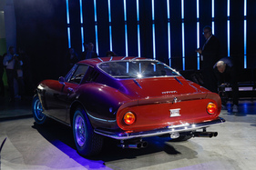 Ferrari 275 GTB (1966) - Leichtmetall-Coupé der Sonderklasse - auf der "Media Stage" der 38. Auto Zürich 2025