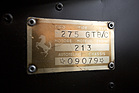 Ferrari 275 GTB/C (1966) - Chassis-Plakette
