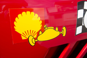 Ferrari 275 GTB/C (1966) - Shell-Aufkleber von damals