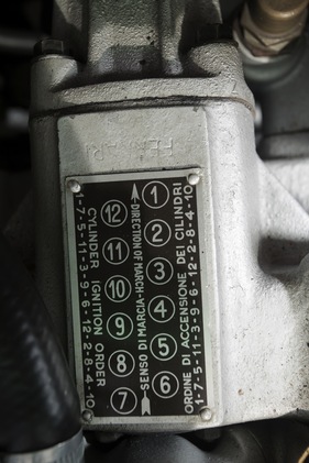 Ferrari 275 GTB/C (1966) - Zündfolge