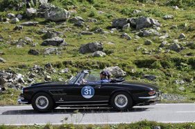 Ferrari 275 GTS (1966) - bei der Überquerung des Flüelapasses an der Passione Engadina 2019