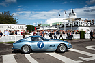 Ferrari 275GTB C (1966) – Fährt aus dem Paddock hinter der Starttribüne – Goodwood Revival 2025