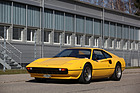 Ferrari 308 GTB (1976) - Gelb steht dem 308 sehr gut, wurde aber trotzdem vergleichsweise selten gewählt, denn Rot dominierte