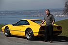 Ferrari 308 GTB (1976) - der stolze Besitzer Max _Theiler, der dem 308 schon über 35 Jahre die Treue hält