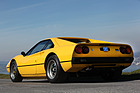 Ferrari 308 GTB (1976) - die vierflutige Auspuffanlage wurde an vielen frühen 308-er nachgerüstet, original war eine einrohriges Ende