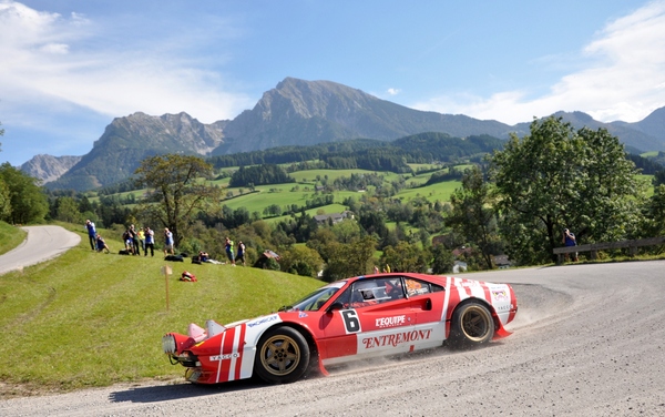 Ferrari 308 GTB (1981) - an der Austrian Rallye Legends 2014