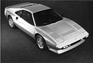 Ferrari 308 GTB Millechiodi (1977) - die Karosserie bestand bereits aus Stahl, die Verbreiterungen wurden aufgenietet, daher der Name "1000 Nieten"