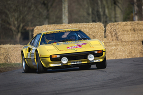 Ferrari 308 GTB - auf dem Life Rallye Stage an der Race Retro 2018