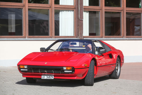 Ferrari 308 GTSi (1983) - mit TRX-Reifen - Albisgütli Classic Cars & Bikes August 2022
