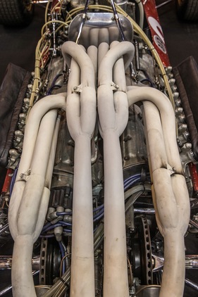 Ferrari 312 (1967) - Spaghetti-Auspuff - Rétromobile Paris 2016