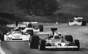 Ferrari 312 B3 (1973) - das weitgehend erfolglose Nachfolgerauto des Spazzaneve im Jahr 1973 am Zeltweg mit Arturo Merzario am Steuer