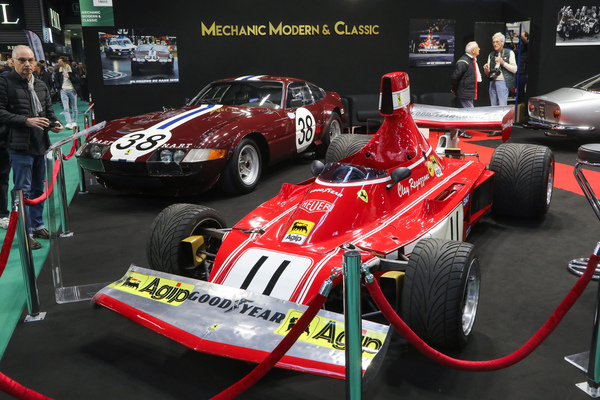 Ferrari 312 B3 (1974) - eines von sieben Chassis, gefahren von Clay Regazzoni - Rétromobile Paris 2024