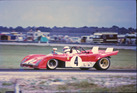 Ferrari 312 PB (1972) beim 6-Stunden-Rennen von Daytona 1972 - Clay Regazzoni landete mit 15 Runden Rückstand auf Platz 4