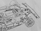 Ferrari 312 T (1975) – Front – Skizze von G.Piola (© Archiv: Gerhard Schütz/G.Piola, 1975) Ferrari 312 T (1975) – Front – Skizze von G.Piola (© Archiv: Gerhard Schütz/G.Piola, 1975)