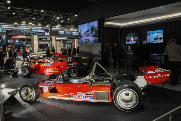 Ferrari 312 T (1975) – mit abgenommener Cockpitverkleidung – Rétromobile Paris 2025