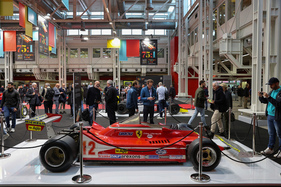 Ferrari 312 T4 (1979) - damit fuhr unter anderem Gilles Villeneuve - F1 an der 42. Auto e Moto d'Epoca 2025