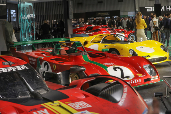 Ferrari 312P (1973) - ohne Sieg in Le Mans - Rétromobile Paris 2024