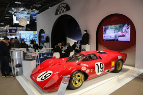 Ferrari 312P Spyder (1969) – Chassis 087, auf dem Stand der Le Mans Classic – Rétromobile Paris 2025