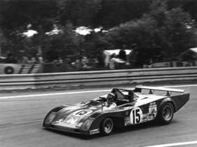 Ferrari 312PB (1973) in Le Mans 1973 - Jacky Ickx zu diesem Zeitpunkt noch in Führung Ferrari 312PB (1973) in Le Mans 1973 - Jacky Ickx zu diesem Zeitpunkt noch in Führung