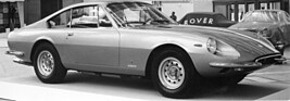 Ferrari 330 GTC Coupé Speciale 2 Posti Pininfarina (1967) – wahrscheinlich das zweite gebaute Exemplar am Genfer Salon 1967